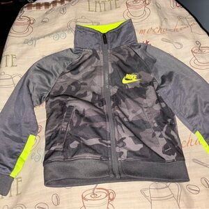 Nike zip up jacket 2T